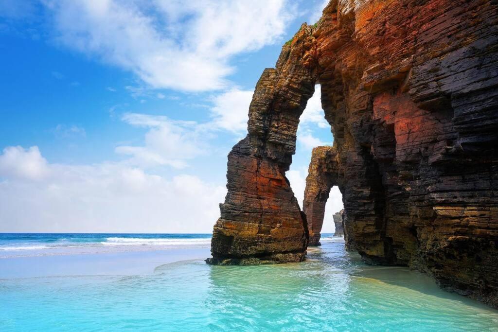 Apartamento Playa Catedrales Con Terraza باريروس المظهر الخارجي الصورة